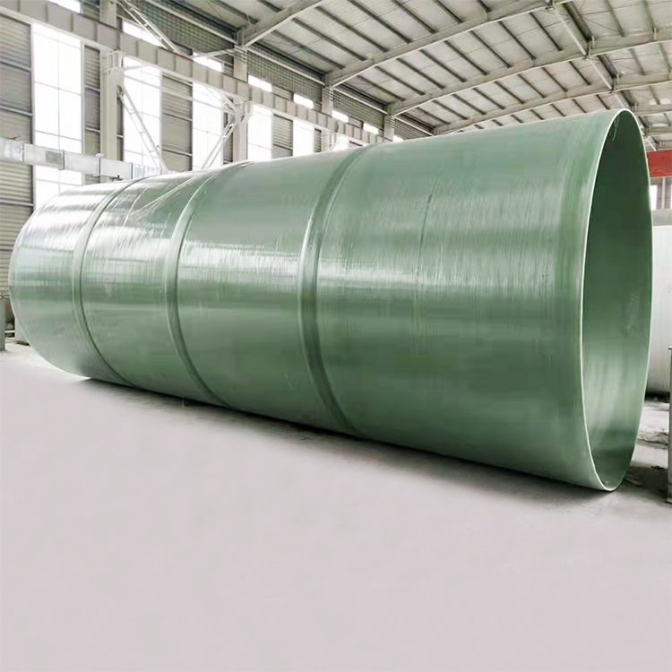 玻璃钢化工通风管道图7