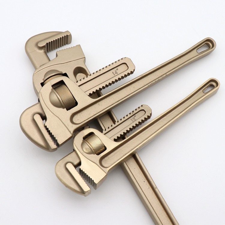 防爆管钳子 铍青铜管钳 铝青铜管钳子 防爆工具 无火花工具