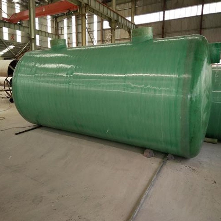 玻璃钢化粪池家用新农村三格厕所污水化粪池罐立方隔油成品塑料桶