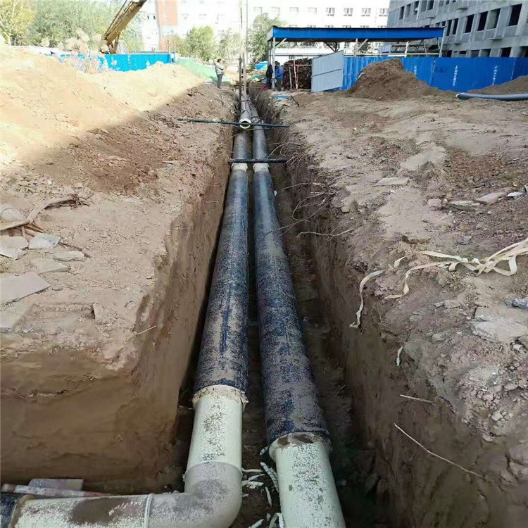 pert Ⅱ型保温管施工现场