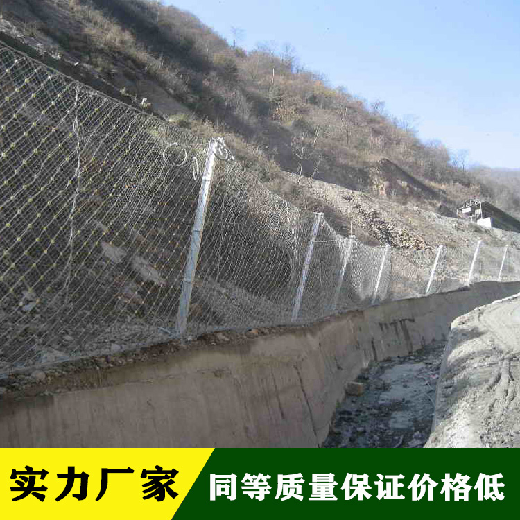 厂家边坡防护网环形被动防护网自然